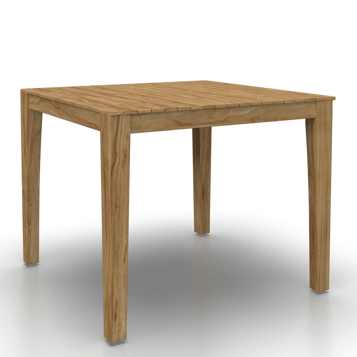 JEDÁLENSKÁ TERASOVÁ SÚPRAVA JULINA - farba akácie/krémová, Modern, kov/drevo (205/76/72cm) - Bessagi Garden