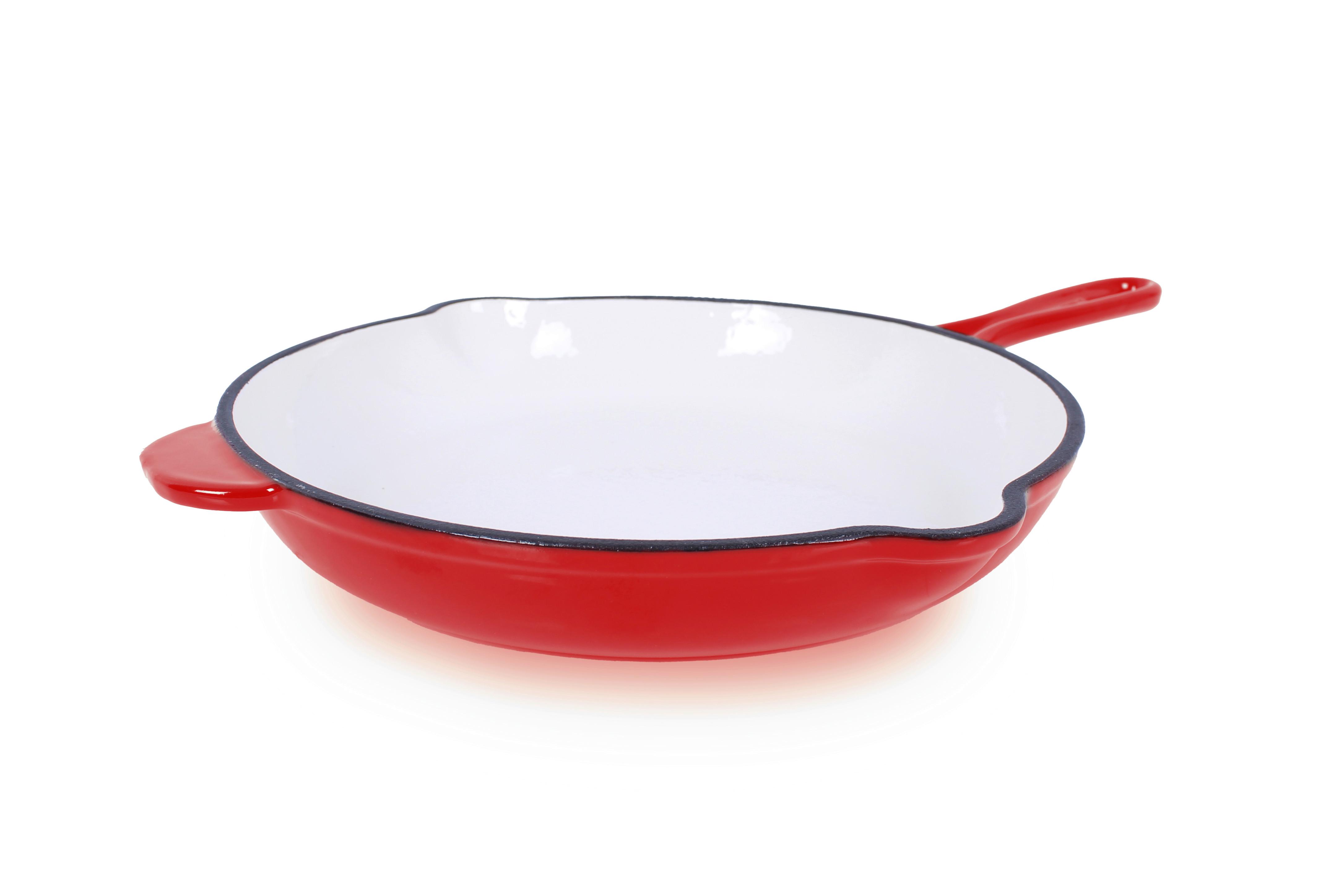 Bratpfanne Ew-Ge-1405r - Rot, Basics, Metall (42,5/27/4,5cm) - Echtwerk