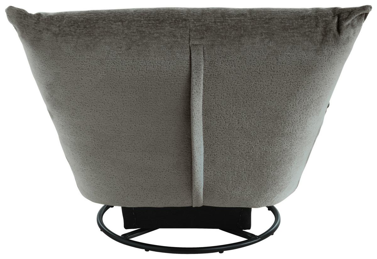 Relaxsessel Cremona Polyester Anthrazit - Anthrazit/Schwarz, Design, Textil (100/78/96cm) - Livetastic