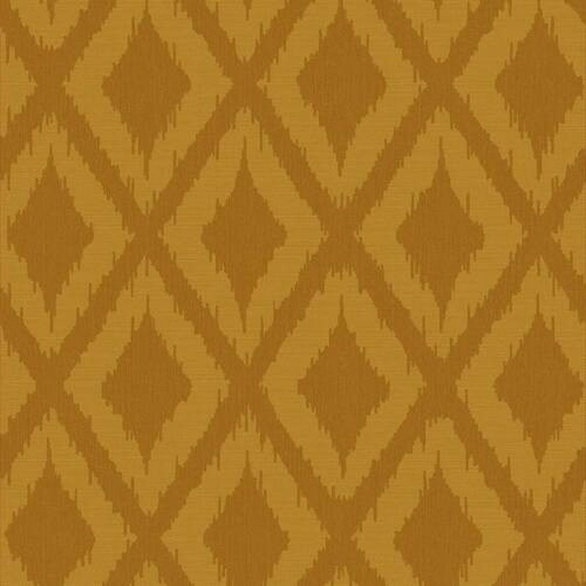 Vliestapete Ikat, Gelb - Gelb, Basics, Papier/Kunststoff (52/1005cm)
