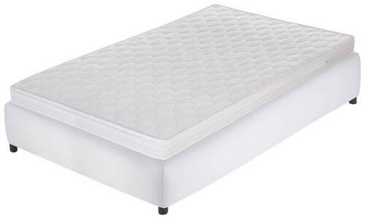 Kaltschaummatratze Caravan 90x200 Cm H2 H: 10 Cm - Weiß, Basics, Kunststoff/Textil (90/200cm) - P & B