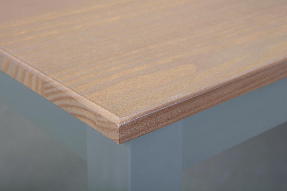 Esstisch Kiefer Massiv Luzerna 1.1 90x160 Cm Braun/grau - Braun/Grau, KONVENTIONELL, Holz (160/90/75cm) - MID.YOU