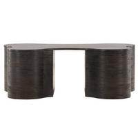 Couchtisch Larvik - Dunkelbraun, Design, Holz/Holzwerkstoff (130/90/45cm) - Livetastic