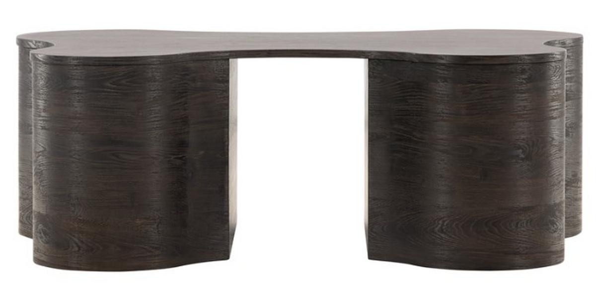 Couchtisch Larvik - Dunkelbraun, Design, Holz/Holzwerkstoff (130/90/45cm) - Livetastic