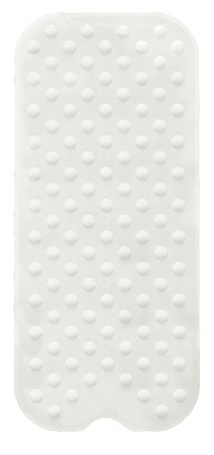 Badewanneneinlage Formosa 40x90 Cm Mit Saugnäpfen - Weiß, Basics, Naturmaterialien (40/90cm) - Kleine Wolke
