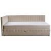 Schlafsofa Roma, Hellbraun B: 212 Cm - Hellbraun/Creme, Design, Holz/Holzwerkstoff (212/83/99cm) - MID.YOU