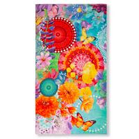 Strandtuch Vitori Multicolor 100x180 cm - Multicolor, Trend, Textil (100/180cm)