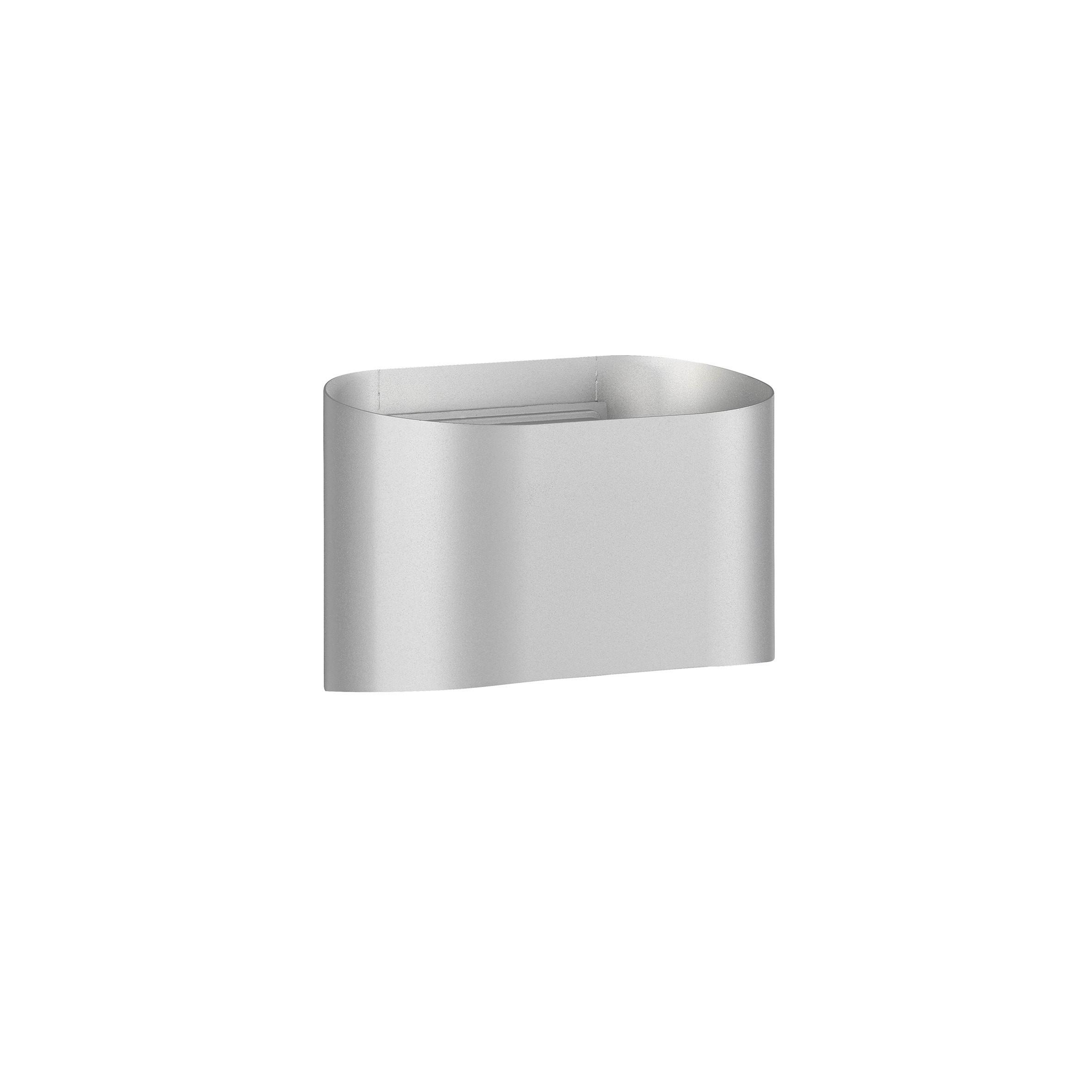 Außenwandleuchte 30425 Wall - Silberfarben, KONVENTIONELL, Metall (12/18cm) - Fischer & Honsel
