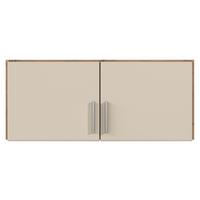 Aufsatzschrank Celle Matt Champagne B: 91 Cm - Champagner/Eiche Artisan, Trend, Holzwerkstoff (91/39/54cm)