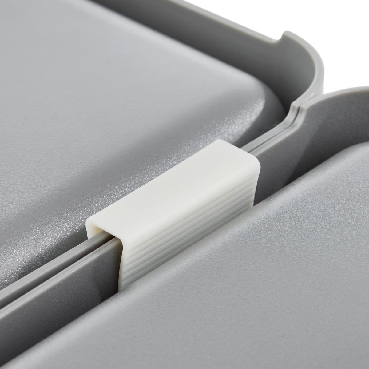 Klips pro příborník LIS díl pro spojení příborníků - bílá, Moderní, plast (4,23/1,32/2,28cm) - Mömax