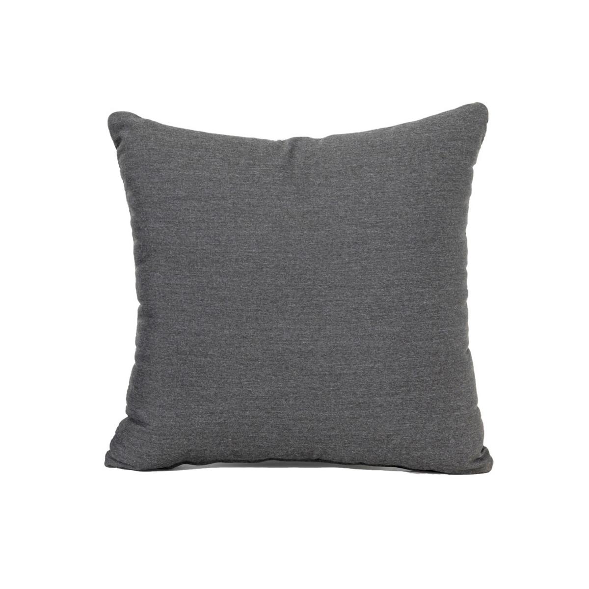 OUTDOOR-KISSEN LINE - Grau, MODERN, Textil (45/45cm) - Gardenson