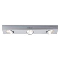 Unterbauleuchte 3-Flammig Kunststoff Chromfarben 230 V - Chromfarben, KONVENTIONELL, Kunststoff (30/3,5/6cm) - Paulmann