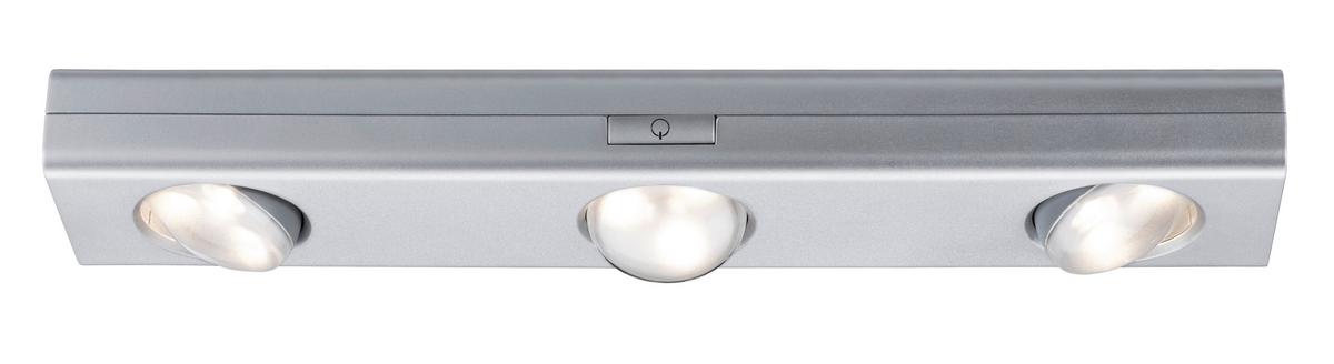 Unterbauleuchte 3-Flammig Kunststoff Chromfarben 230 V - Chromfarben, KONVENTIONELL, Kunststoff (30/3,5/6cm) - Paulmann