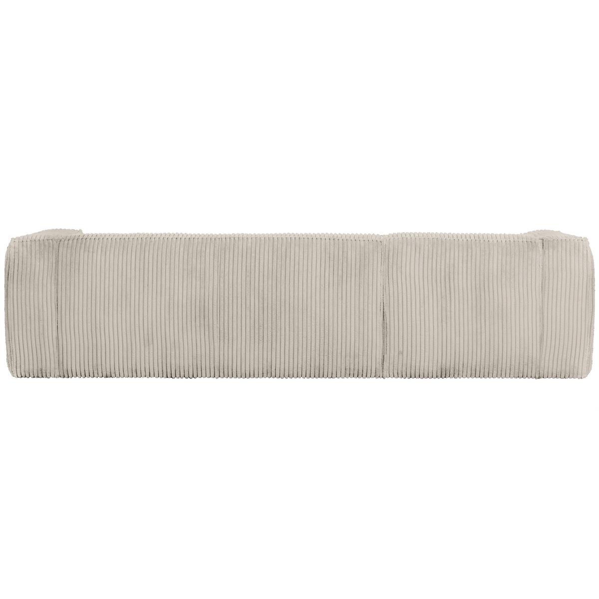 Ecksofa Bean Naturfarben S: 175x305cm - Schwarz/Naturfarben, Design, Textil (175/305cm) - Livetastic