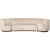 Bigsofa Popular Naturfarben B: 290 cm - Naturfarben, Design, Textil (290/72/97cm) - Livetastic