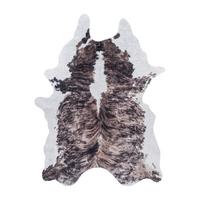 Fellteppich Etosha - Braun/Weiß, Design, Textil (150/200cm) - Novel