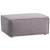 Polsterhocker Dice B: 102 Cm Grau - Schwarz/Grau, MODERN, Textil (102/44/77cm) - MID.YOU