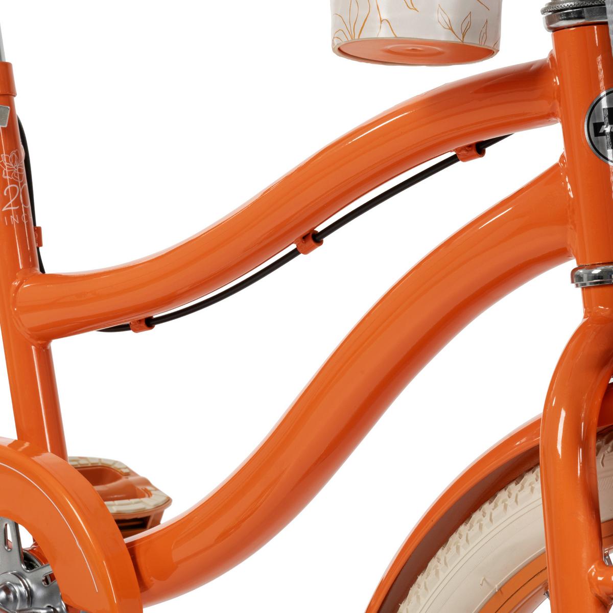 Kinderfahrrad Deluxe Cruiser Orange, 20 Zoll - Orange, Basics, Metall (66/96.5/140.5cm)