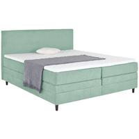 Boxspringbett Mit Bettkasten 160x200 Kleopatra - Jadegrün, KONVENTIONELL, Holz/Holzwerkstoff (160/200cm) - Ondega