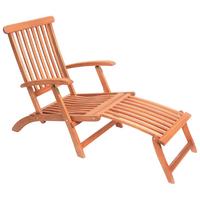 GARTEN-RELAXLIEGE Eukalyptusholz klappbar - Naturfarben, KONVENTIONELL, Holz (58/92/144cm) - Gardenson