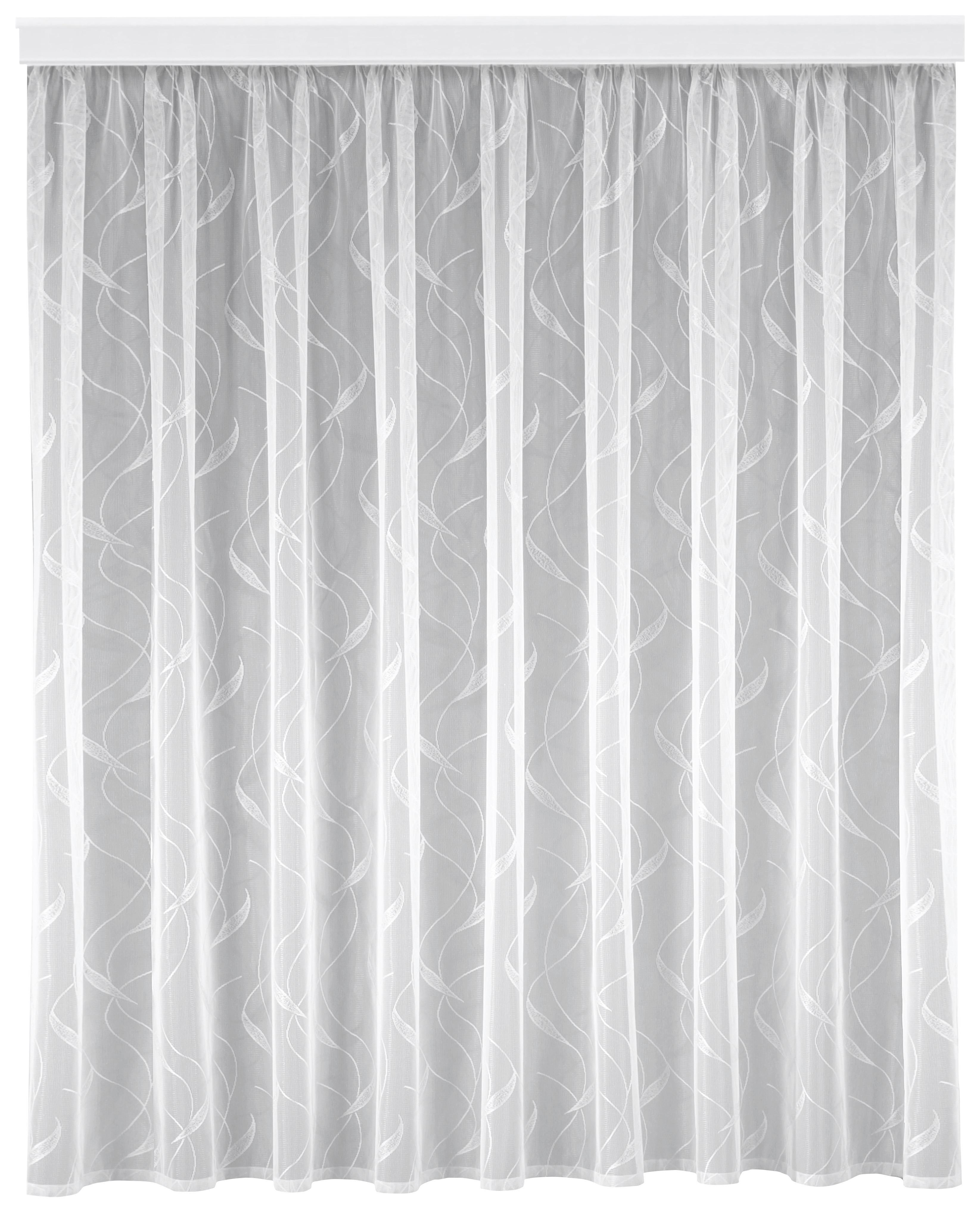Krátká Záclonka Renate, Š/d:  300/175 Cm - bílá, Konvenční, textil (300/175cm) - Ondega