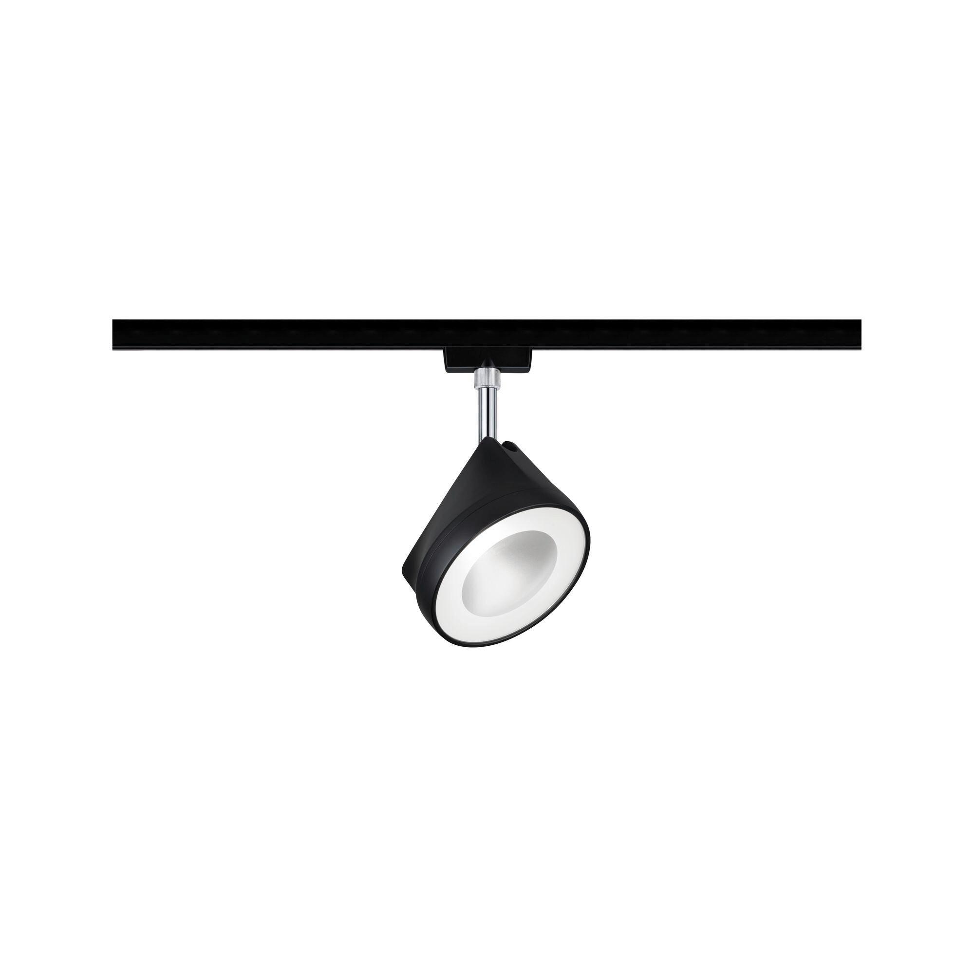 Schienensystem Urail Strahler 96942 LED-Spot Arena - Schwarz, Design, Metall (19,1/7,8/12,3cm) - Paulmann