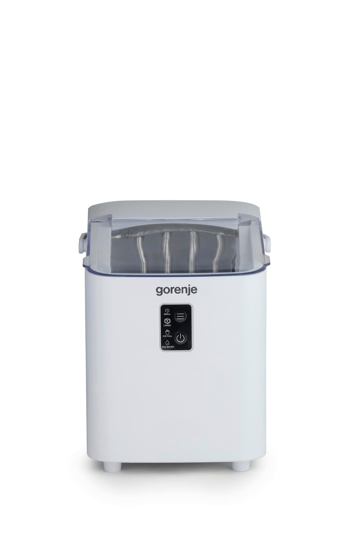 EISWÜRFELMASCHINE 120W - Weiß, Basics, Kunststoff/Metall (26,8/21,8/29cm) - Gorenje