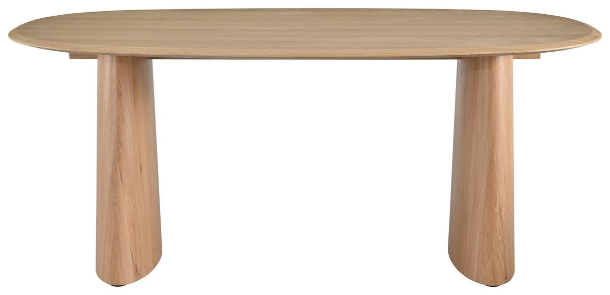 Esstisch Palma Naturfarben L: 180 cm - Naturfarben, MODERN, Holz/Holzwerkstoff (180/100/75cm) - MID.YOU