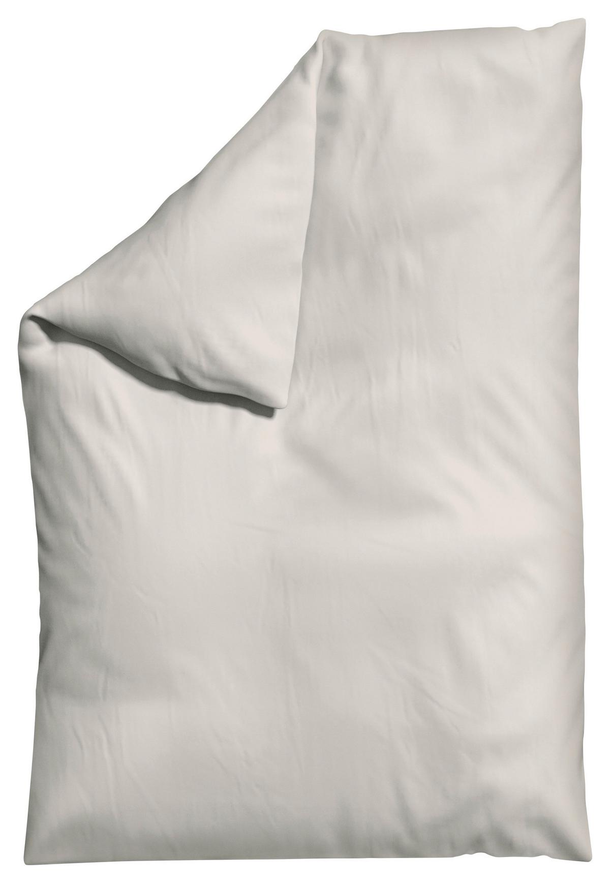 Bettdeckenbezug Woven Satin - Beige, Basics, Textil (135-140/200cm) - Schlafgut