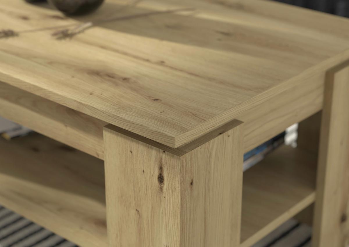 Couchtisch Titan Eiche Artisan L: 100 cm - Design, Holzwerkstoff (100/60/45cm) - MID.YOU