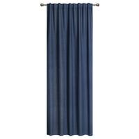 Vorhang mit Band Ohio 140x245 cm Blau - Blau, ROMANTIK / LANDHAUS, Textil (140/245cm) - James Wood