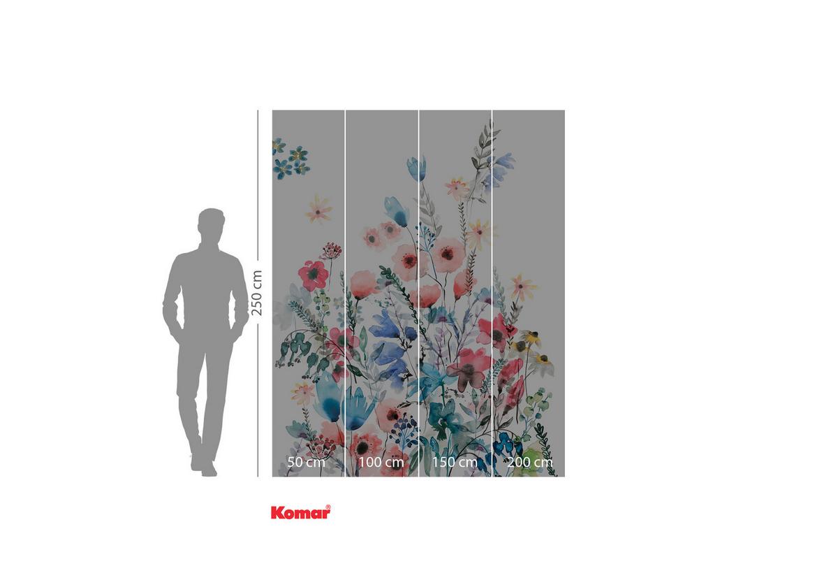 Vliestapete Aquitaine - Multicolor, Basics (200/250cm) - Komar