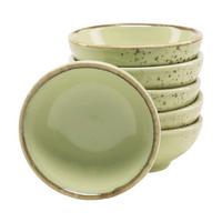 SADA MISEK NA OMÁČKU NATURE COLLECTION - zelená, Trend, keramika (8cm) - Creatable