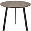 Konferenčný Stolík Henrik - čierna/farby vlašského orecha, Basics, kov/drevo (60/51cm) - Modern Living Konferenčný Stolík Henrik - čierna/farby vlašského orecha, Basics, kov/drevo (60/51cm) - Modern Living