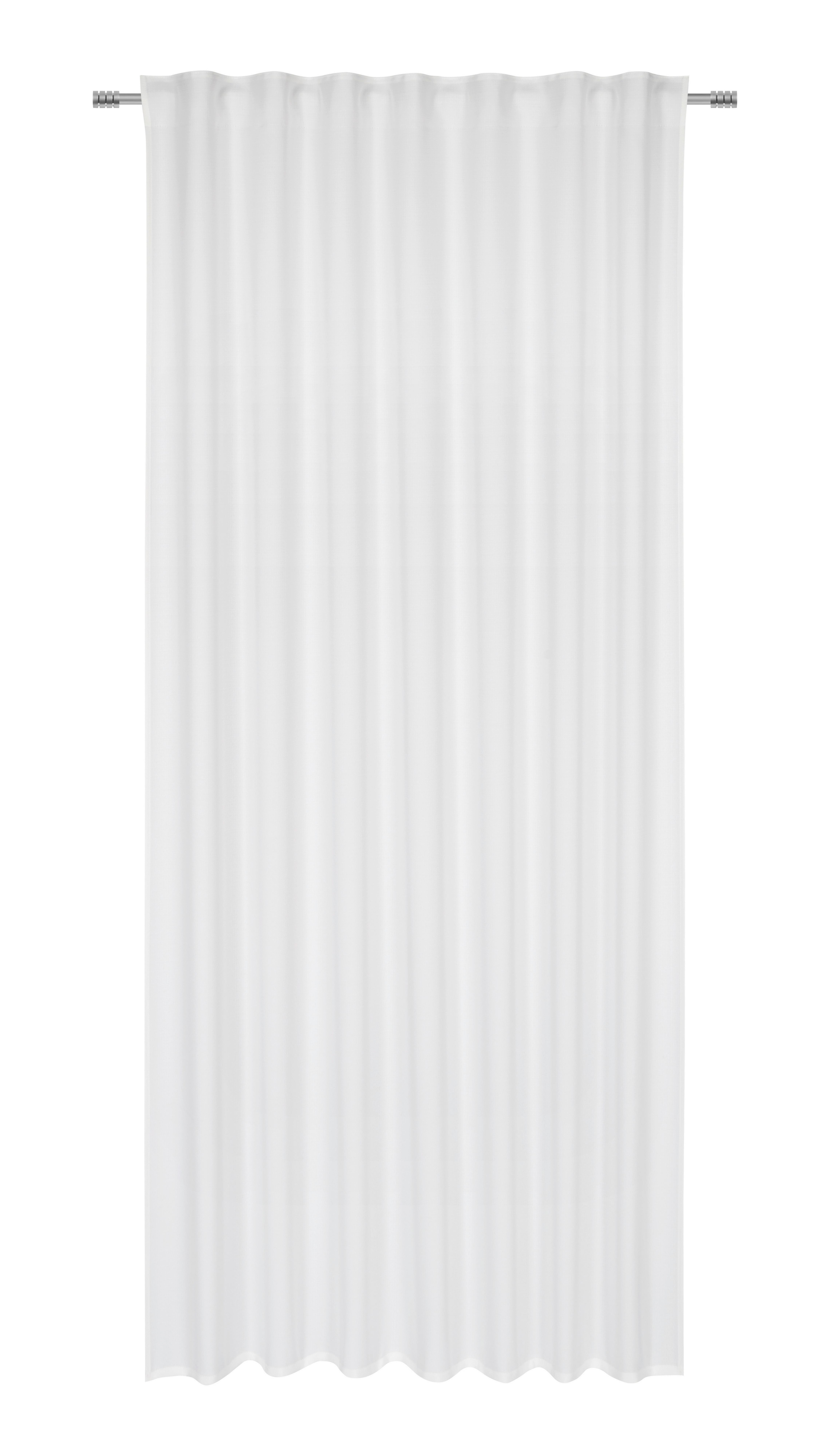 Hotový závěs ADELA - bílá, Romantický / Rustikální, plast (140/245cm) - Bessagi Home