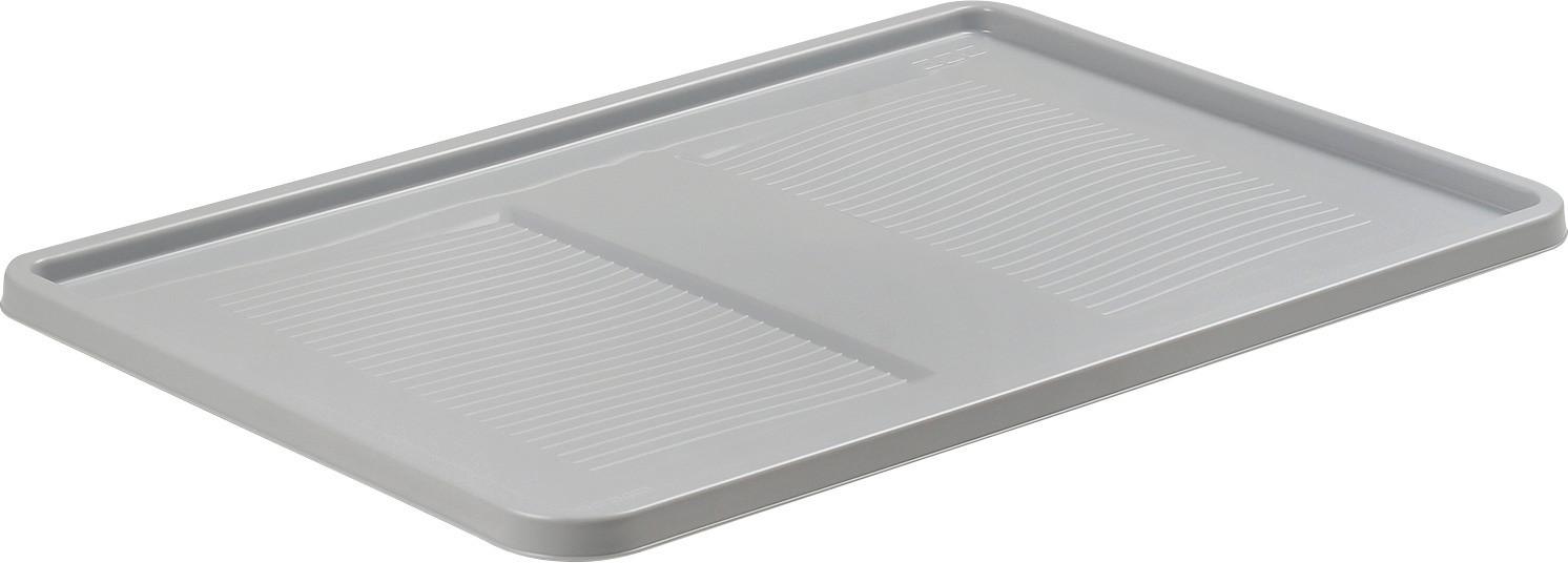 Boxdeckel Roberta Kunststoff 40x60 cm Hellgrau