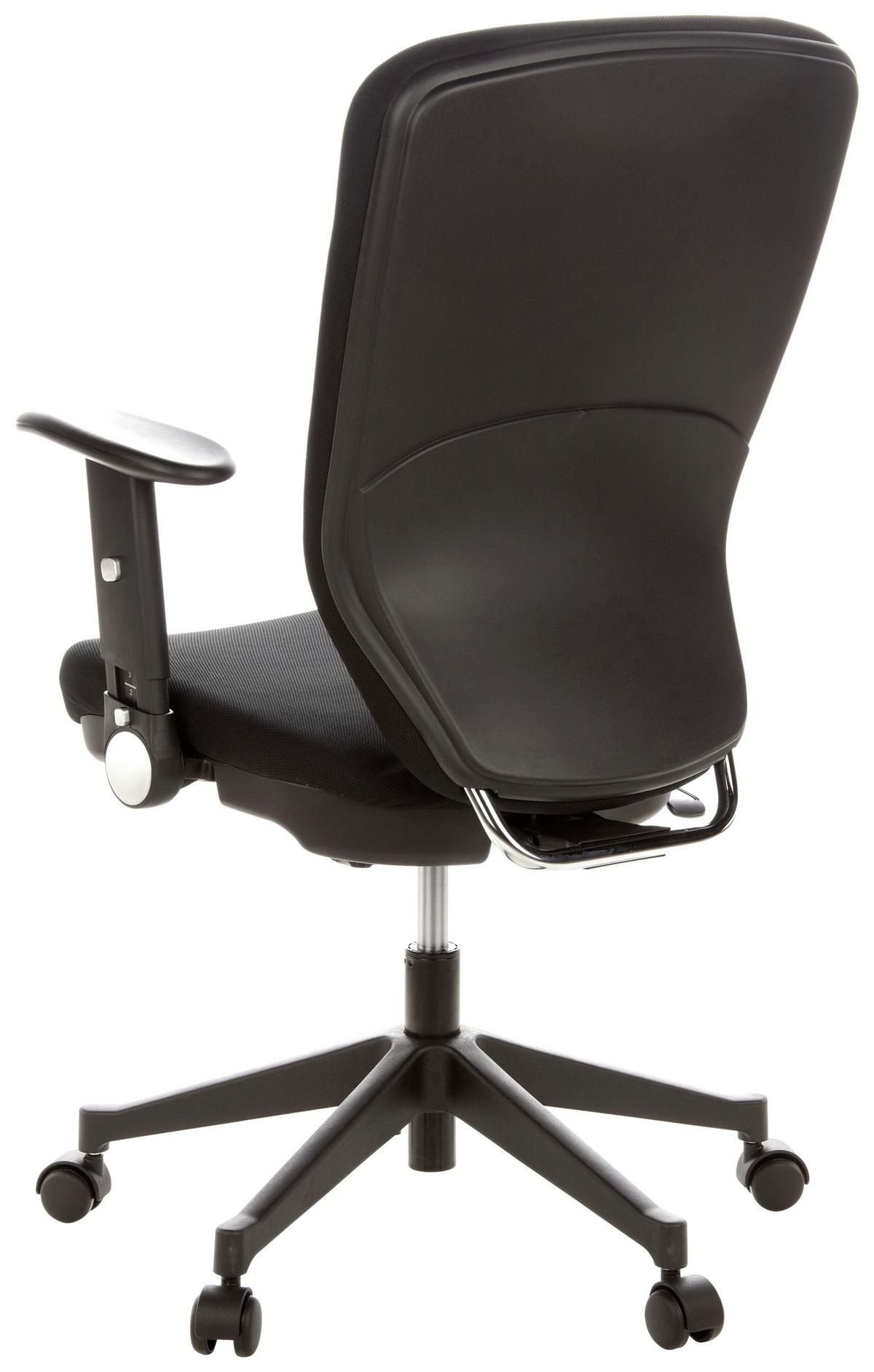 Drehstuhl Traffic 30 Schwarz - Schwarz, MODERN, Kunststoff/Textil (58/117/48cm) - MID.YOU