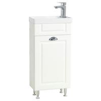 Waschtischkombi Casalo M - Weiß, MODERN, Keramik/Holzwerkstoff (41cm) - MID.YOU