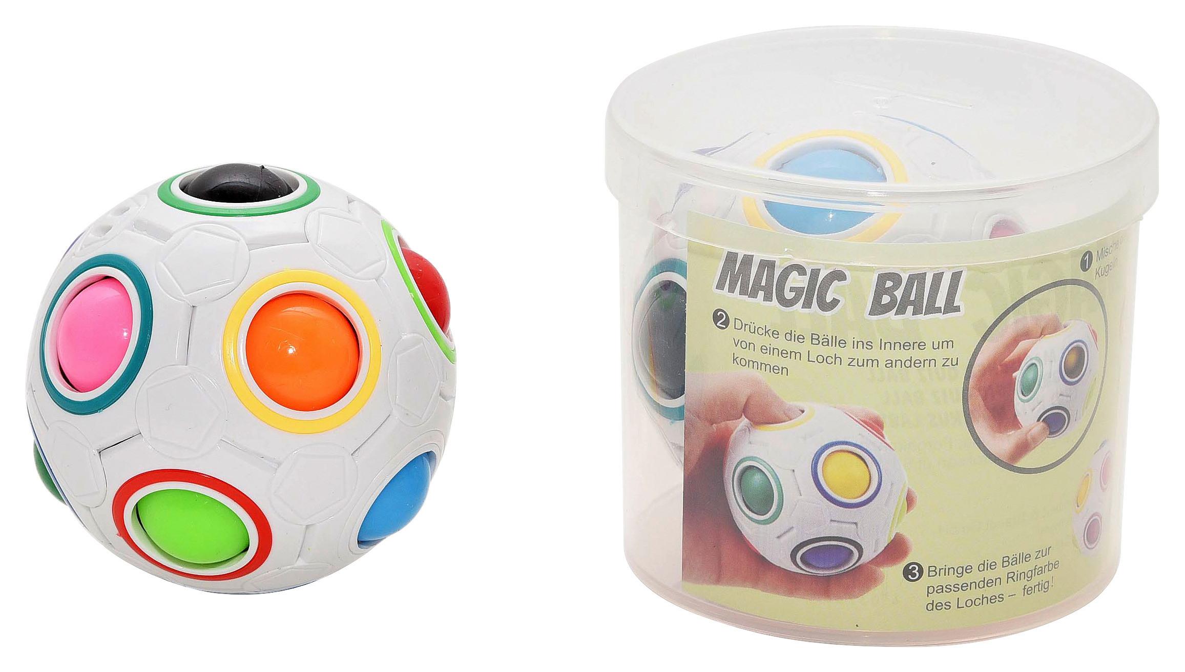 Játéklabda Rainbow Magic Quiz Ball - színes, Basics, műanyag (8,5/7cm)