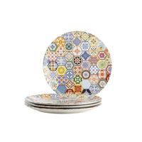 Tellerset Amarante Steinzeug 4-Tlg. D: 33 Cm - Multicolor, Basics, Keramik - Mäser