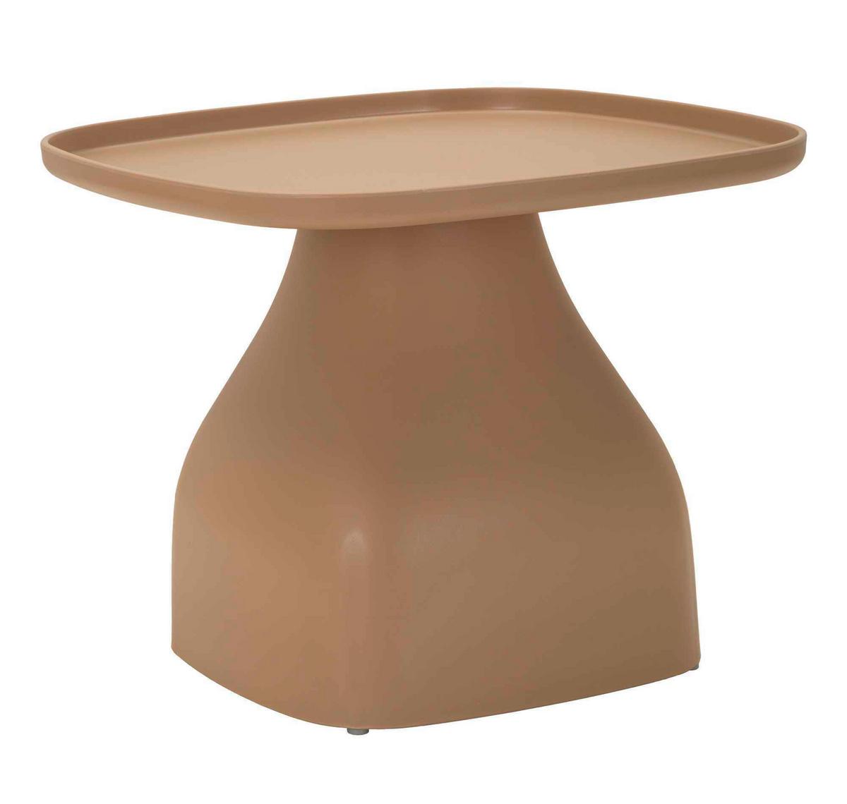 Couchtisch Gea Table Beige B: 48 Cm - Beige, Basics, Kunststoff (48/38/48cm)