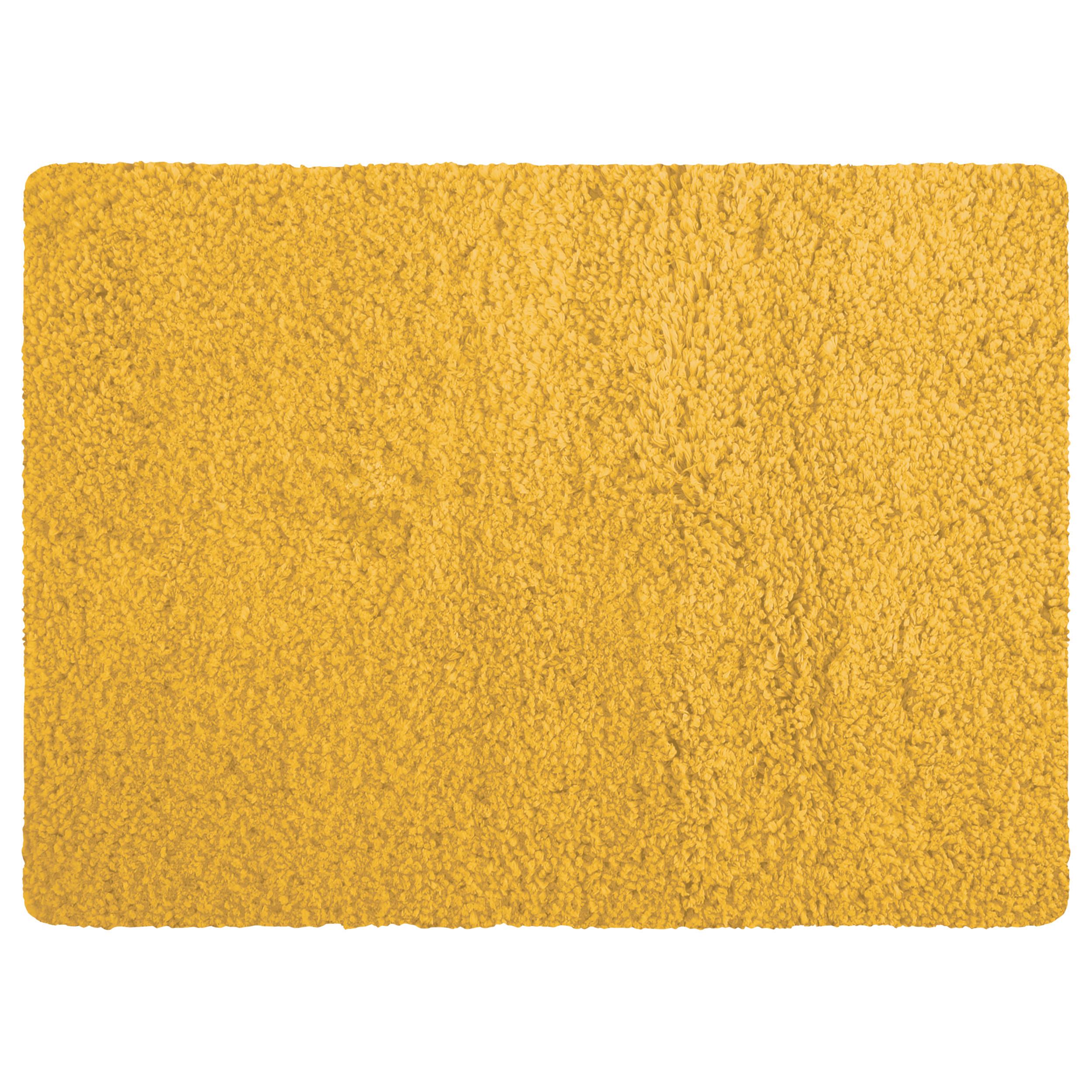 BADEMATTE MICROFIBRE GELB - Gelb, Basics, Textil (50/70cm) - MSV