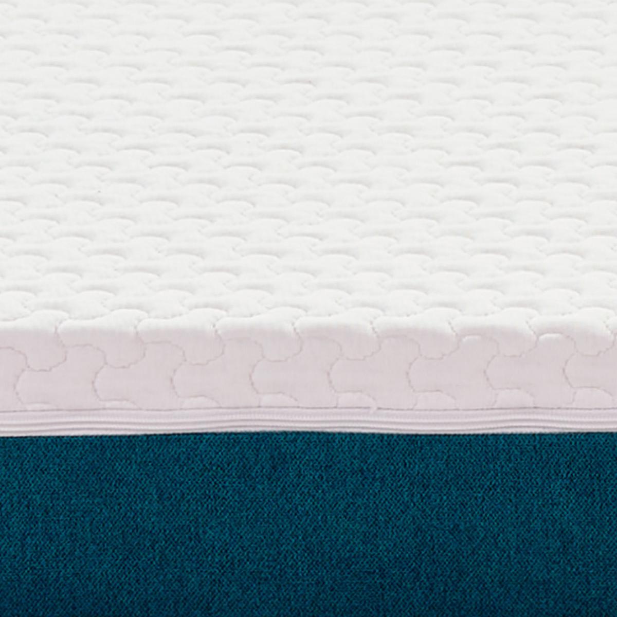 Dětská matrace ENJYO-ZOE 90x200cm, H2, modrá - bílá/tyrkysová, textil (90/200cm) - Primatex