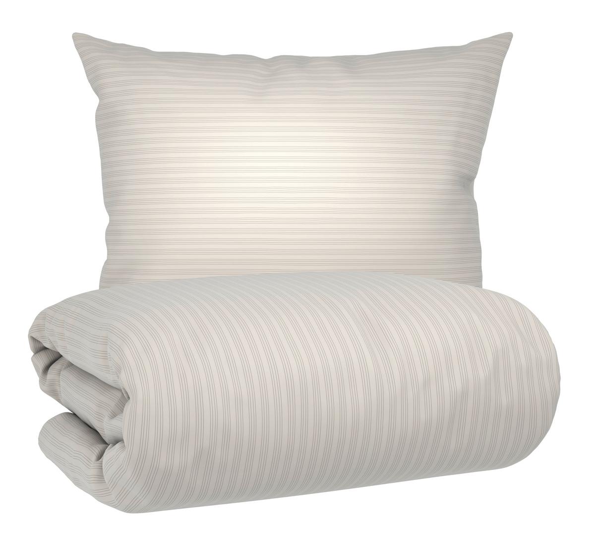 POSTEĽNÁ BIELIZEŇ CRINKLE - béžová, textil (140/200cm) - Mömax