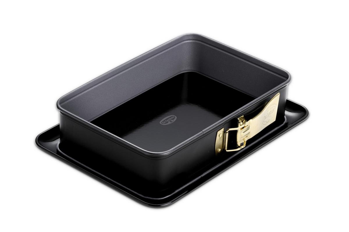Springform Back-Idee Kreativ L/B/H: ca. 28/18/7 cm Stahl - Schwarz/Grau, Metall (28/18/7cm) - Dr.Oetker
