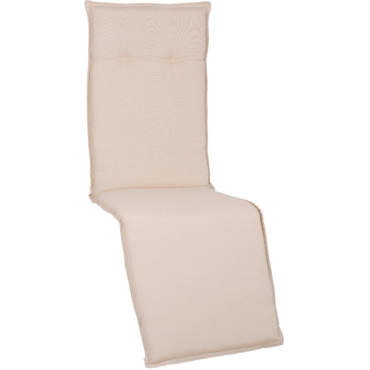 Auflage Takume 170x46x8cm Beige - Beige, Basics, Textil (170/46/8cm) - Gardenson