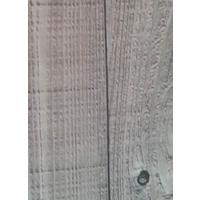 Klebefolie Holzbrett Grau 90x260 cm - Grau, Basics, Kunststoff (90/260cm)