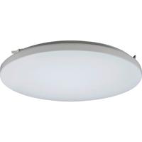 LED-Deckenleuchte Ø 33 cm, Rund, 1-Flammig - Weiß, Basics, Kunststoff/Metall (33/5,7cm)