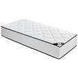 Boxspringmatratze Valerie 160x200 cm H3 H: 31 cm - Weiß, Textil (160/200cm) - Ele