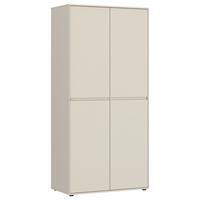 Kleiderschrank Zapato Kaschmir B: 92cm - Kaschmir, MODERN, Holzwerkstoff (92/199,9/55cm)